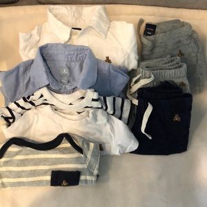 LOT of boy baby Gap clothes